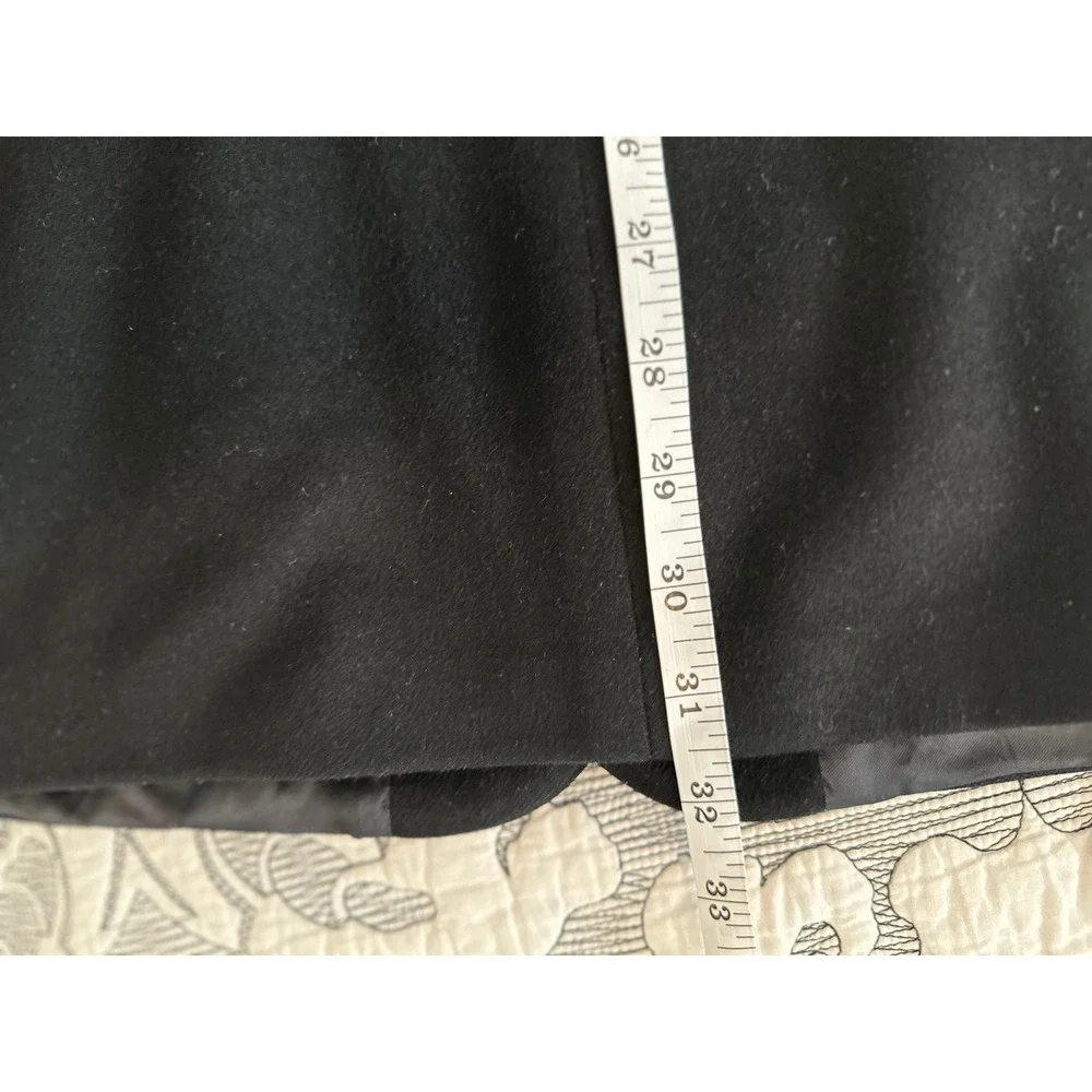 Movimento Mens Black Wool Blazer‎ Jacket Made in Italy Two Button Sport Coat 44R